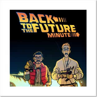 BTTF Minute - S1 Square Posters and Art